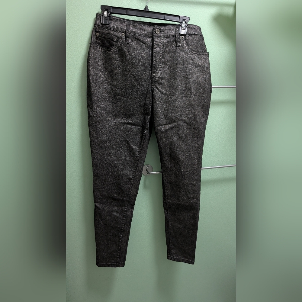 INC International Concepts Black Ankle Pants